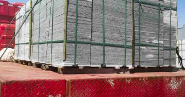 威海 芝麻白火烧规格板地铺石300*600/600*600