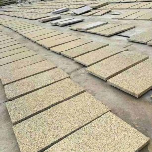 威海 黄金麻荔枝地铺石面排板