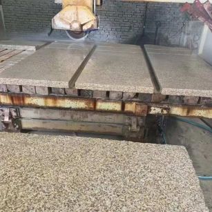 威海 黄金麻荔枝面成品板加工