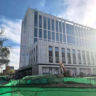 威海 白麻花岗岩石材外墙干挂