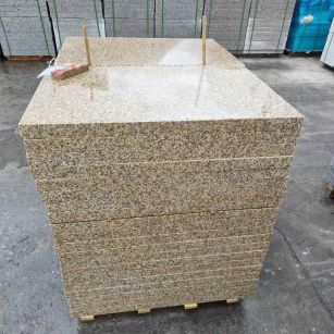 威海 湖北黄金麻花岗岩石材荔枝面外墙石材