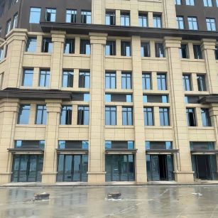 威海 黄金麻花岗岩荔枝面小区外墙干挂