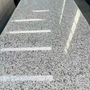 威海 白麻花岗岩光面毛板