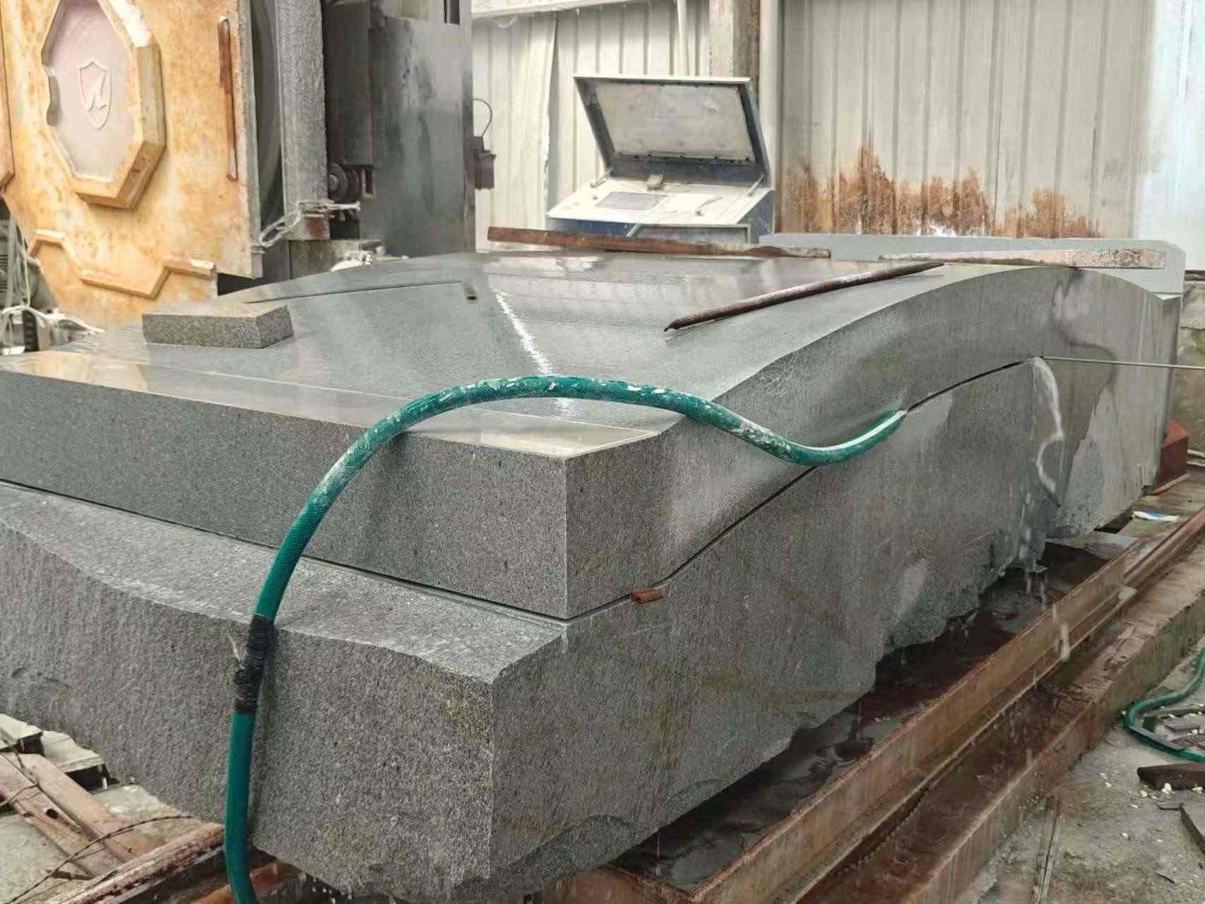 威海 芝麻灰异型加工-拱桥